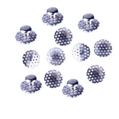 AZDENT Dental Orthodontic Lingual Buttons Bondable Round Base/ Button Chain