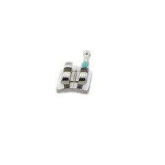 Dental Orthodontic Brackets Metal Twin Mini Roth 018 Ortodoncia Braces 345 Hook