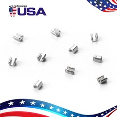 50Pcs Dental médico Ortodoncia Crimpable Paras Split/Mini Type Crimpable Stops