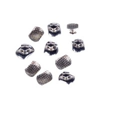 7 modelos Botones Linguales de Ortodoncia Dental Bondable M 10pzas/bolsa
