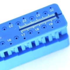 Dental Root Canal Measuring Table/Ruler Endodontic Block Files Dentist Ruler