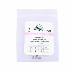10Packs Dental Ortho Molar Bonding Single 1st/2nd Buccal Tubes MBT/Roth/Edgewise