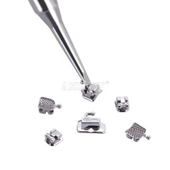 AZDENT Dental Ortho Super Elastic Niti Arch Wires Round Nature/ Metal Brackets