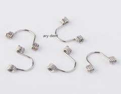 10Pcs Dental Anterior Teeth Torque Torquing Spring Orthodontic Arch Wire Single