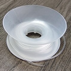 Dental Orthodontic Archwire Sleeve Elastic Protective Tube Wire Bracket Clear 5m