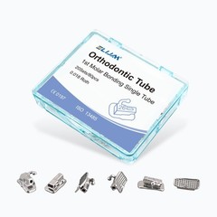 80Pcs Dental Orthodontic Buccal Tube 1st Molar Roth / MBT 0.018 Non-Convertible