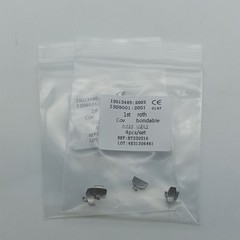10Set Dental Orthodontic Cov Bondable Buccal Tubes 1st Roth 022 U2/L1 Molar Mesh