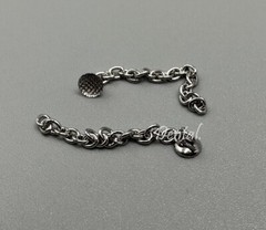 Dental Orthodontics Traction Chain Lingual Buttons Chains Mesh Base Bondable