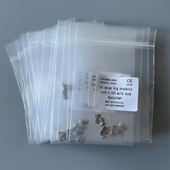 Dental 1st Brackets Molar Wide Big Bracket Orthodontic Roth 022 With Hooks