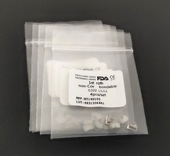 50Sets Dental Orthodontic Buccal Tubes Roth 1st 0.022″ Molar non-Cov Bondable