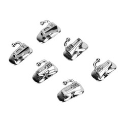 Dental Orthodontic Buccal Tube 1st 2nd Molar Roth/MBT 022 018 Bondable Monoblock