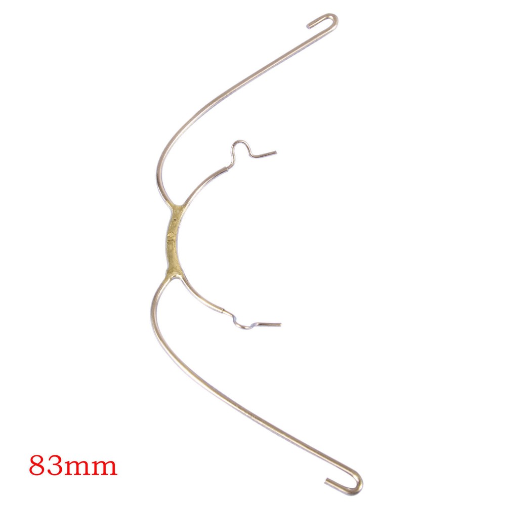 Dental Orthodontic Stainless Steel Extraoral Face Bow With Cuspid Hook 6 Sizes