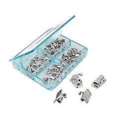 80Pcs Dental Orthodontic Buccal Tube 1st Molar Roth / MBT 0.018 Non-Convertible