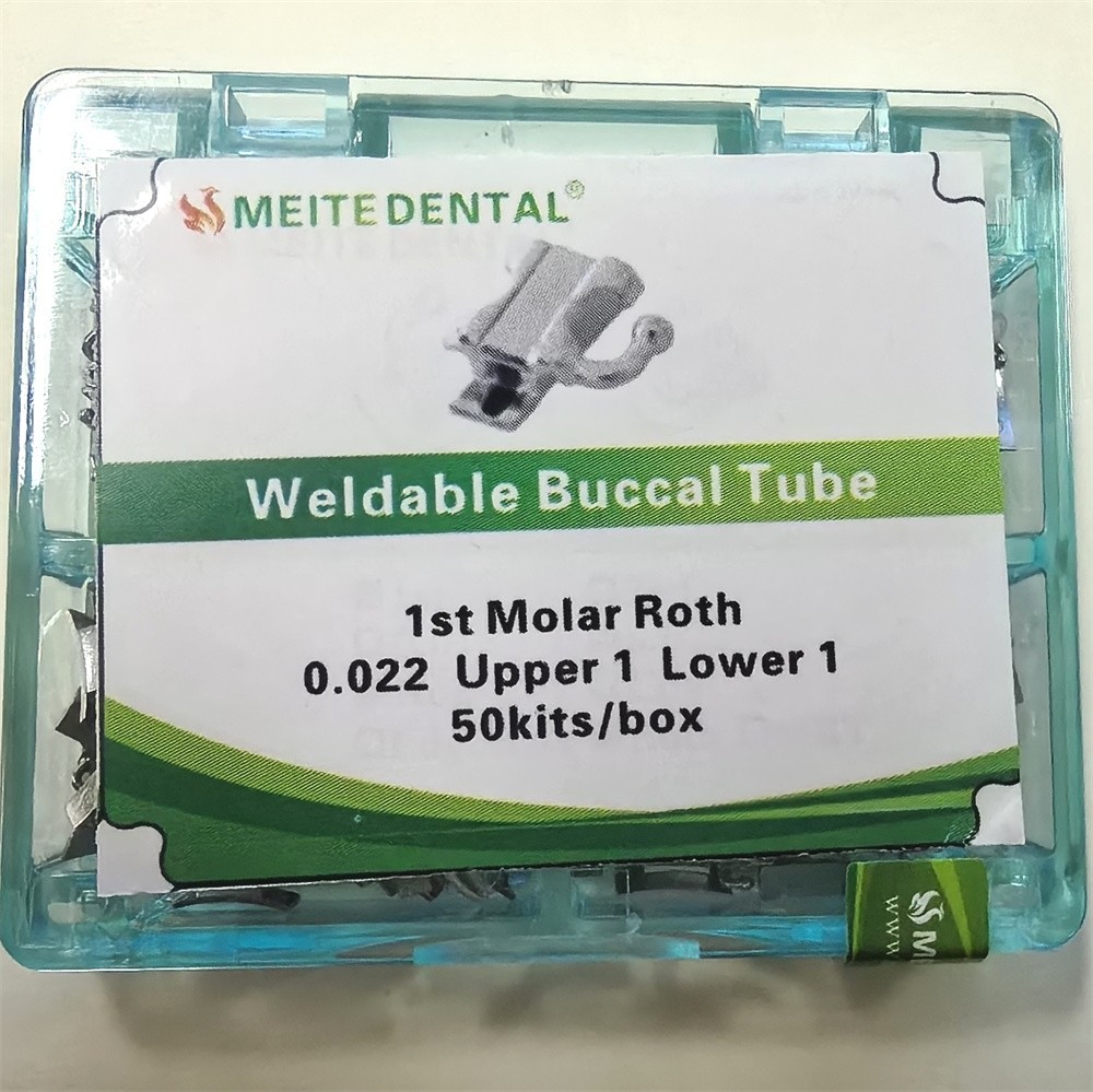 Dental Orthodontic Buccal Tubes Molar brackets Weldable Non-con/Con 1st Roth/MBT