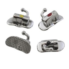 20 Sets Dental Orthodontic Buccal Tubes Brackets Roth MBT 0.022 1st 2nd Molar 3G