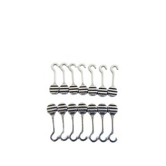10 Pcs/Bag Dental Orthodontic Bonding Crimpable Hook Adhesive Hooks Arch Wire