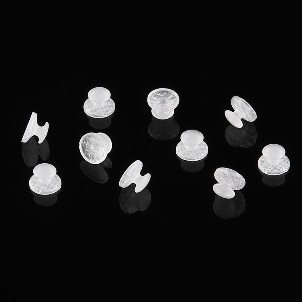 10 Pcs/Pack Dental Orthodontic Composite Ceramic Clear Lingual Button Bondable