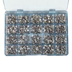 50 Sets Dental Orthodontics Monoblock MINI MBT. 0.022 Brackets 345 Hooks