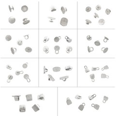 ETERFANT Dental Lingual Buttons Round/Rectangular/Lingual Button Chains Bondable