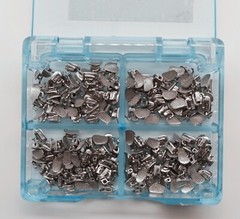 100Sets Dental Orthodontic Buccal Tube Bondable Roth/MBT 022″ Mesh Base 1st/2nd