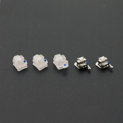 Orthodontic Clear Self-ligating Brackets Ceramic Braces Damon C MBT 0.022 345HK