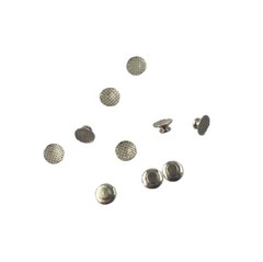 10Pc Dental Orthodontic Lingual Buttons with Hook Orthodont Materiales Mesh Base