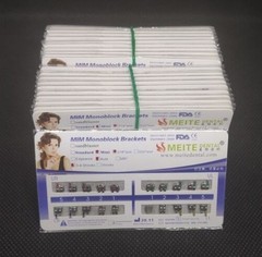 100 Packs Mini Roth 018 Slot 345 Hooks Dental Brackets Braces Mim Monoblock