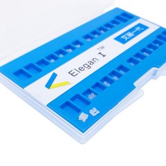 Elegan Dental Sapphire Brace Orthodontic Ceramic Brackets Aesthetic MBT 022 3H