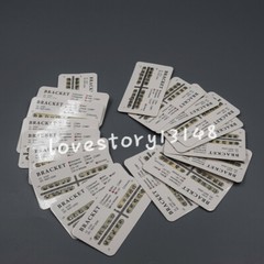 10 Packs Separable Metal Dental Orthodontic Brackets Mini/Standard 018/022 Slot