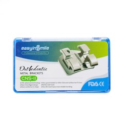 Dental Metal Orthodontic Brackets Roth/MBT 022” Hooks 3-4-5Braces / Molar Tubes