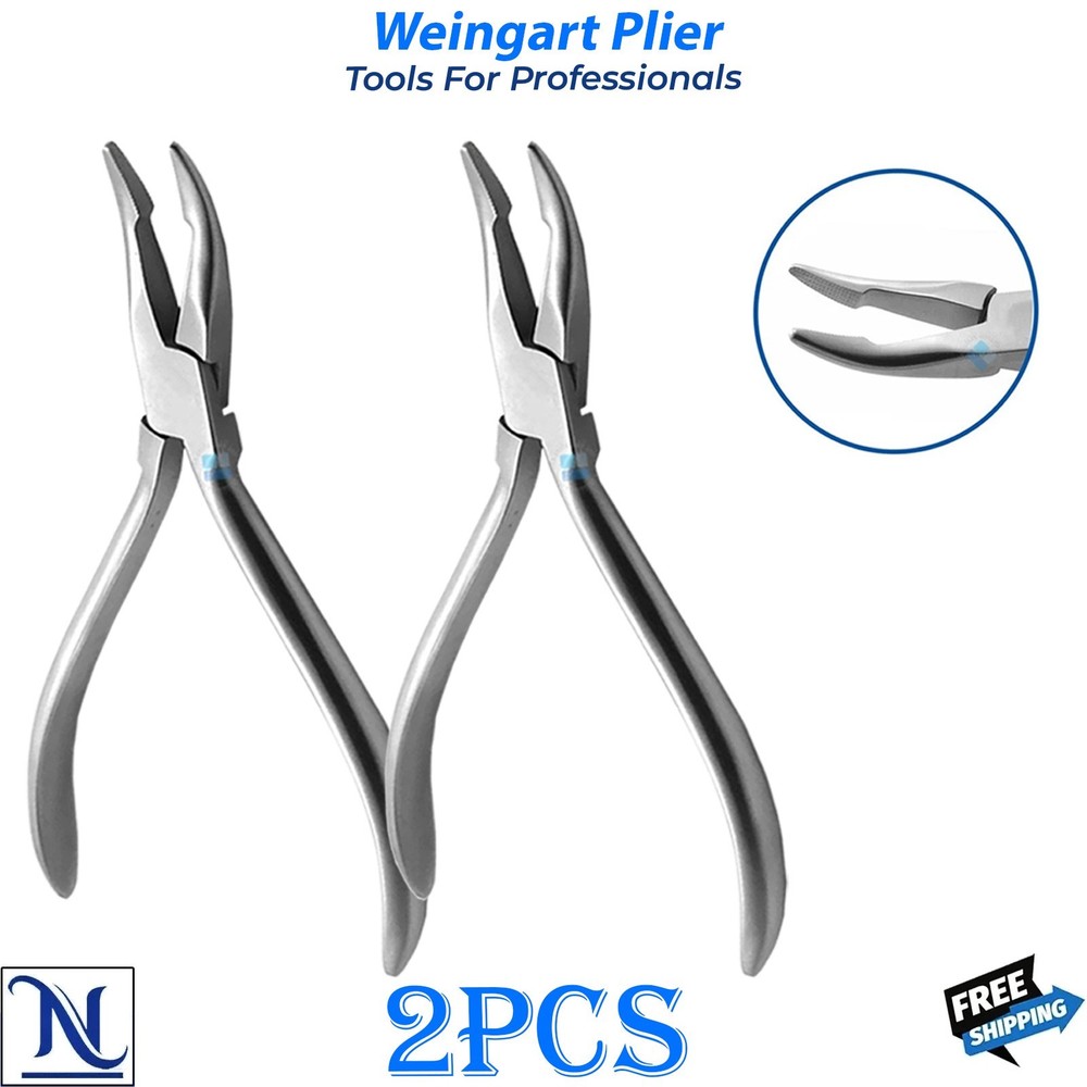 Premium Dental Orthodontic Weingart Pliers Braces Adjustment Wire Holding Tool