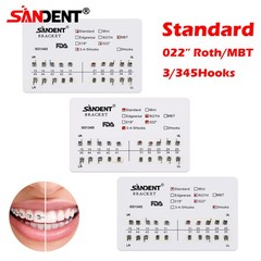 10 Bolsas Arcos de Ortodoncia Dental Redondos Niti Arco Alambre Wires