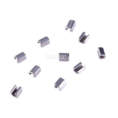 10/50/100/500pc Dental Orthodontic Crimpable Hooks Stops Type Used for Arch Wire