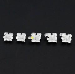 STAR ABSOLUTE Dental Orthodontic Sapphire Ceramic Bracket Brace Roth MBT 022 345