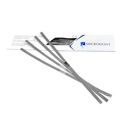 Dental Micro Stainless Steel Abrasive Strips Double-Sided Finishing Polishing