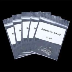 10 Pcs/Bag Dental Orthodontic Separating Spring Self-Locking 0.5mm Separate Band