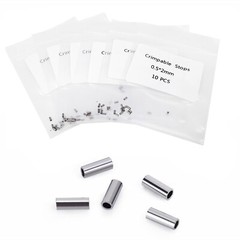 Dental Orthodontic Crimpable Hook Stop Tube Mini Stops Bracket Stopper 0.5/0.8mm