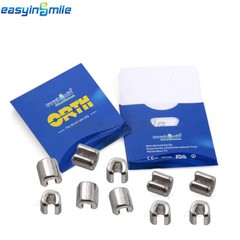 Dental Orthodontic Mini Crimpable Stop Hooks Ortodoncia Brace Archwire Use 10Pcs