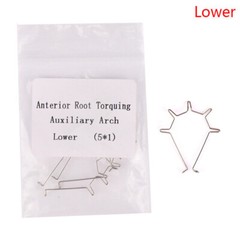 Dental Orthodontic Anterior Root Torquing Auxiliary Arch Torque Spring 5 Pcs/kit