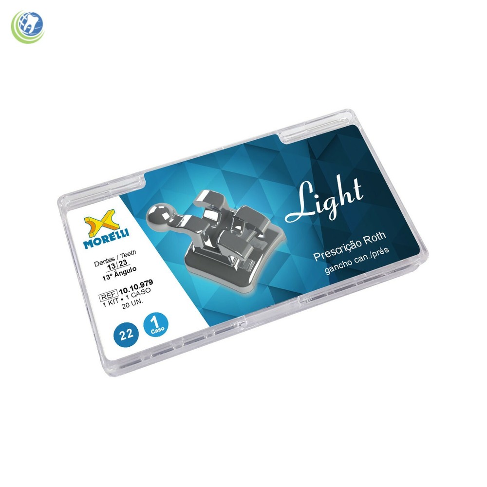 BRACKETS CASE ROTH LIGHT 0.22 MORELLI 1010979 Orthodontic USA seller