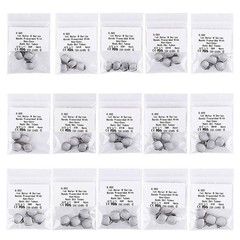 Dental 1st Molar Bands Roth 022 Plain Band Buccal Tube U1L1 Lingual Cleats 29-43