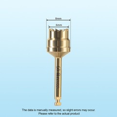 Dental Maxillary Sinus Lift Drills 6Pcs/Kit Lateral Approach Stoppers Elevation