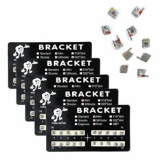 Dental Supply Mini Roth Orthodontic Brackets 10 Kits, 0.022″ Slot with Hooks