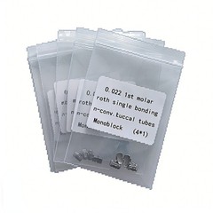 30Packs Dental Buccal Tube 1st Edgewise .022 Molar Bondable No-cov Orthodontic