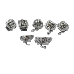 Dental Damon Q Brackets Orthodontic Self-ligating Metal Roth MBT 022 345 Ormco