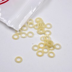 50Packs Dental Orthodontic Rubber Bands Elastic Latex Braces 6.5Oz 3/16” Rabbit