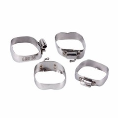 Dental 1st Molar Bands 29-43# Prewelded Conve Roth.022 U2/L1 Buccal Tubes