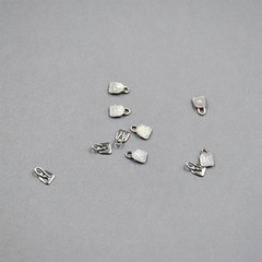 Dental Orthodontic Lingual Buttons Traction Hook Round Rectangular 10pcs/pack