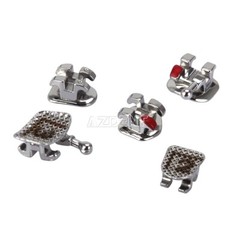 5 Box Dental Orthodontic Metal Bracket Mini Roth.022 with 3-4-5 Hooks Laser Mark