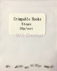 Dental Orthodontic Crimpable Hook Open Stop Stainless Stop for Arch Wire Bracket